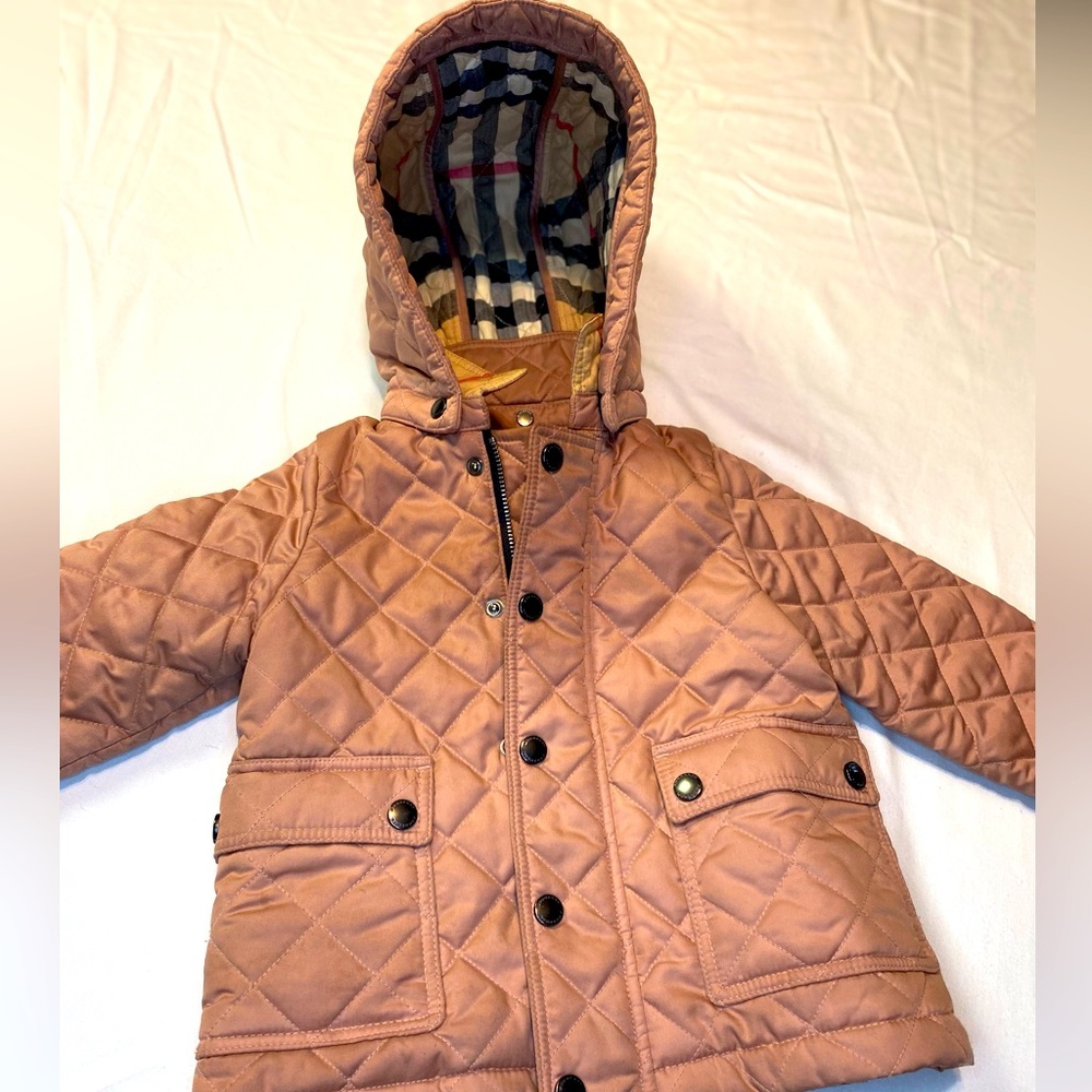 Burberry Kids Coat in Rose size 18 Mth